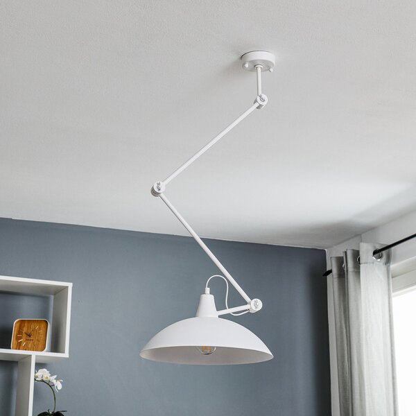 Stropné Lampa ALDEX, 808, stmievateľné, Biela, Obývacia izba, Kov, Moderný