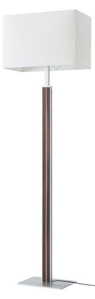 Stojacie Lampa Quitani, Lisene, stmievateľné, Drevo, Obývacia izba, Tkanina / Textil, Dizajnový