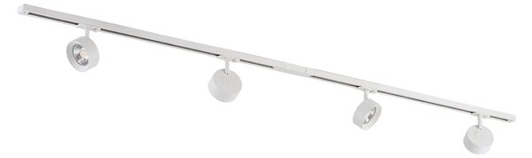 Stropné Lampa Lindby, Linaro, Biela, Pracovňa, Kov, Moderný