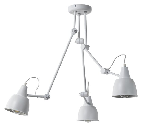 Stropné Lampa ALDEX, 814, stmievateľné, Biela, Obývacia izba, Kov, Moderný