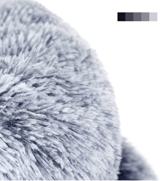 SONGMICS Plyšový peliešok Fluffys M sivý