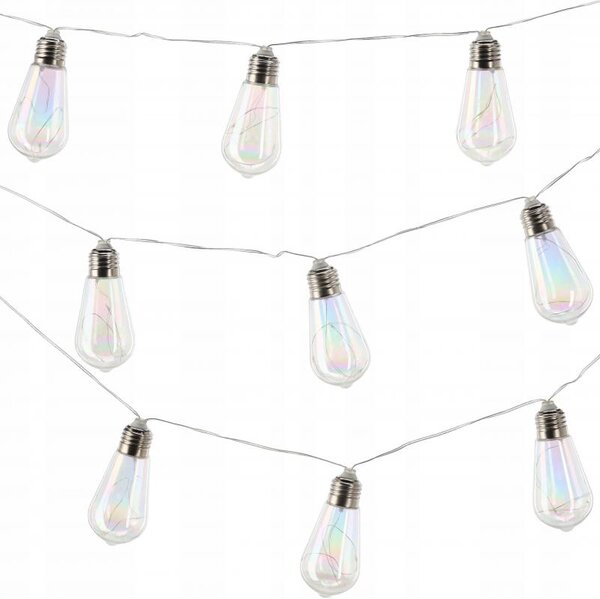 Garden Line Solárna LED svetelná reťaz Felisi 3,8 m studená biela