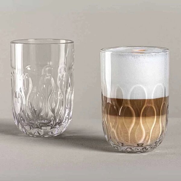 Leonardo poháre na latte Gocce3 390 ml 2 ks