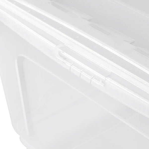 Keeeper Úložný box s vekom (má 2 funkcie) BEA Clearbox 43L, 59 x 39 x 27 cm