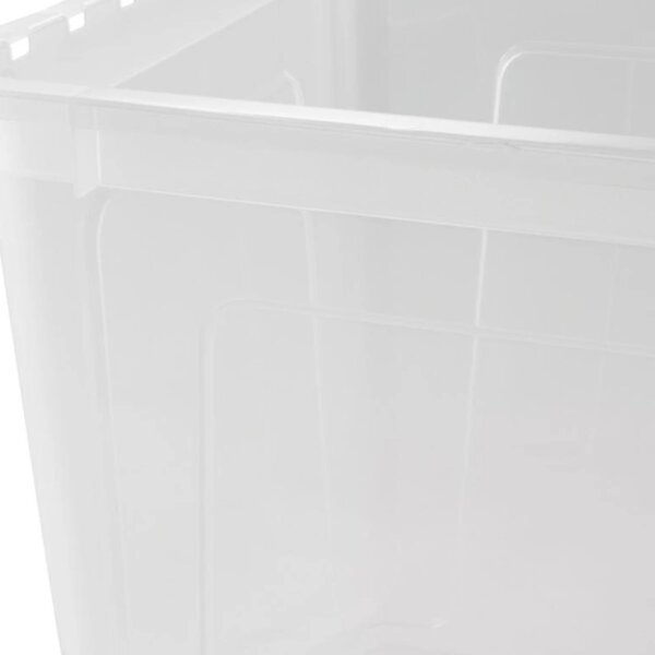 Keeeper Úložný box s vekom (má 2 funkcie) BEA Clearbox 43L, 59 x 39 x 27 cm