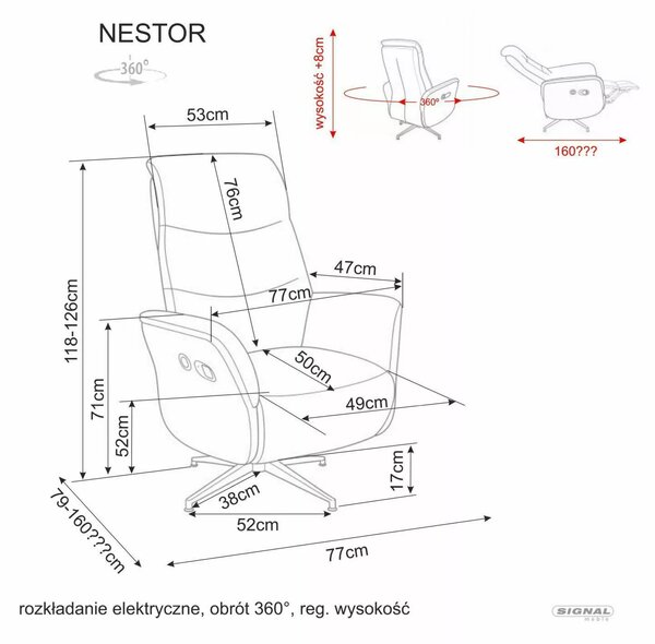 NovýNábytok.sk Kreslo Narso (čierna + béžová). Vlastná spoľahlivá doprava až k Vám domov. 1155791