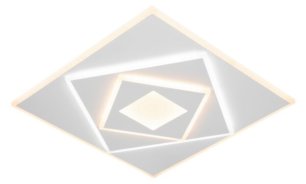 STROPNÉ LED SVIETIDLO, 47,7/47,7/6 cm Novel - Online Only bytové doplnky, Online Only