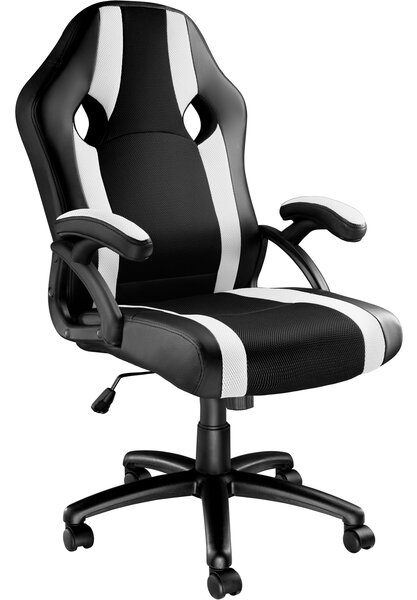Tectake 403485 kancelárska stolička goodman - čierna/biela