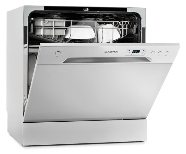 Klarstein Amazonia 8, umývačka riadu, 1620 W, na 8 súprav riadu, energet. trieda F, 49 dB