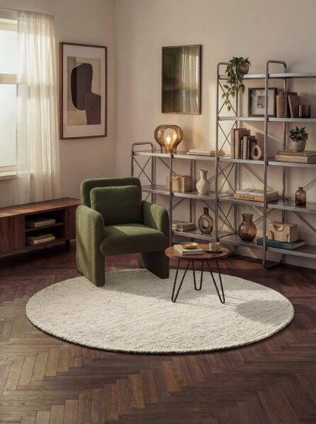 Koberec Ted Baker Bexley prírodný / krémový kruh