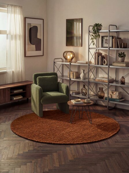 Koberec Ted Baker Bexley hnedý kruh