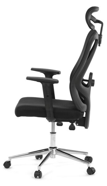 Kancelárska stolička čierna KA-R216 BK