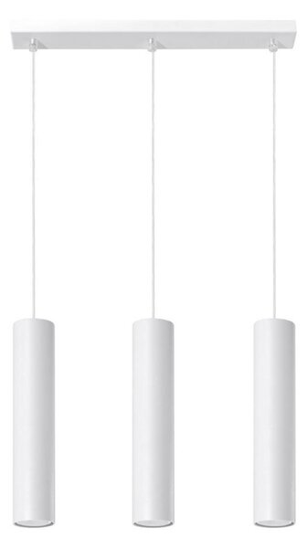 Sollux SL.0325 - Luster na lanku LAGOS 3 3xGU10/10W/230V biela