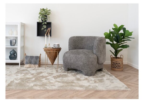 Modrá deka z recyklovanej bavlny 130x180 cm Izmir – House Nordic
