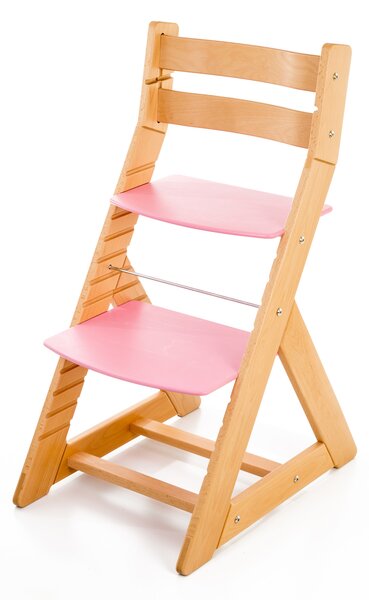 Hajdalánek Rastúca stolička ALMA - standard (buk, ružová) ALMABUKRUZOVA