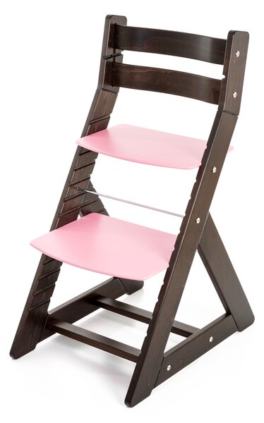 Hajdalánek Rastúca stolička ALMA - standard (wenge, ružová) ALMAWENGERUZOVA