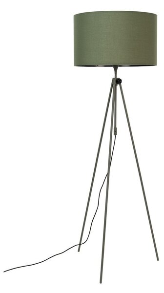 Zelená stojacia lampa Zuiver Lesley