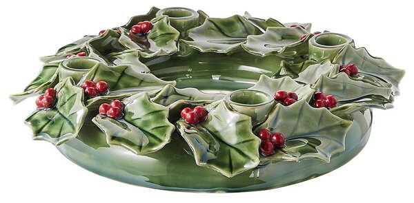 ILEX Adventný veniec 26 cm - zelená