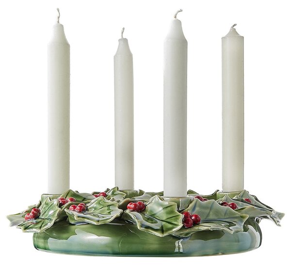 ILEX Adventný veniec 26 cm - zelená