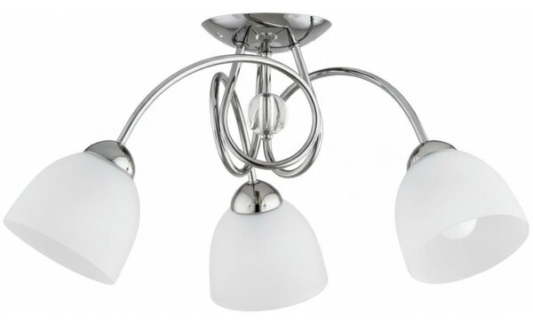 Prisadený luster SELENE 3xE27/15W/230V lesklý chróm