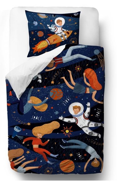 Bavlnené detské obliečky Mr. Little Fox Space Adventure, 100 x 130 cm