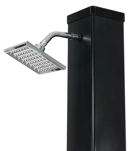 Furnigo Solárna sprcha Square 40 L - čierna