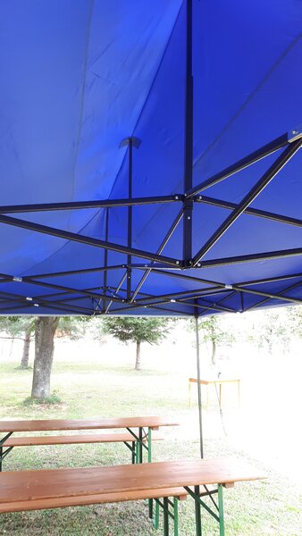 JAKS Nožnicový stan profi HQ 3 x 4,5 m čierny