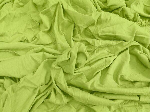Jersey plachta BASIC svetlozelená 90 x 200 cm