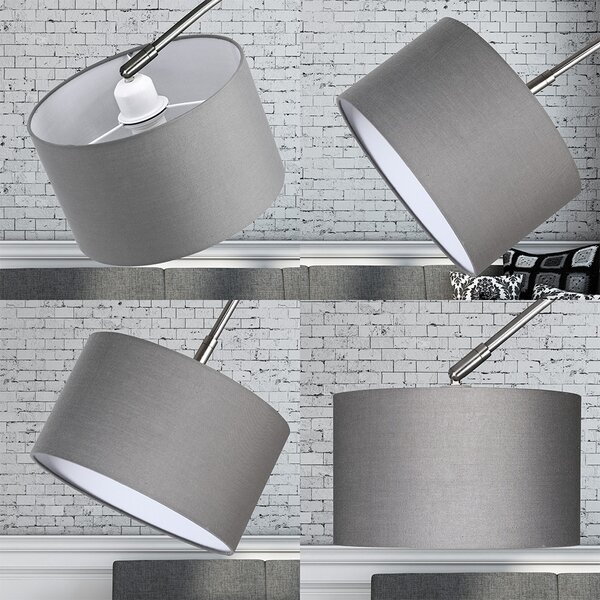 Oblúková stojanová lampa s mramorovou základňou