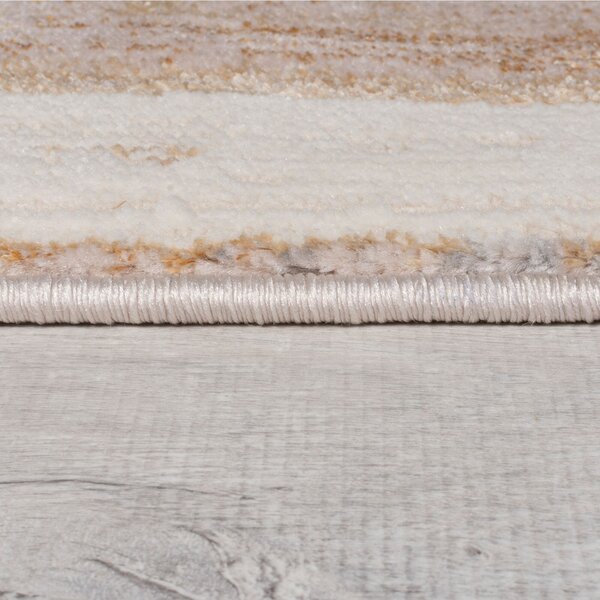 Flair Rugs, Kusový koberec Eris Gleam Gold, 120x170, béžová, obývacia izba