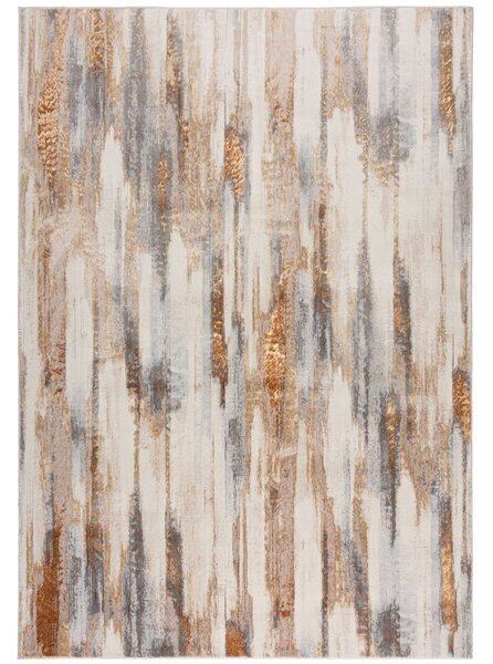 Flair Rugs, Kusový koberec Eris Gleam Gold, 120x170, béžová, obývacia izba