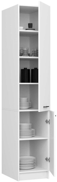 Kuchynská skrinka OLIVIA S 40/205 cm - biela