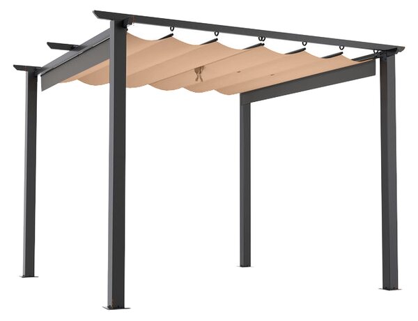 JAKS Záhradný altánok pergola 3 x 3 m Farebné varianty: šedá