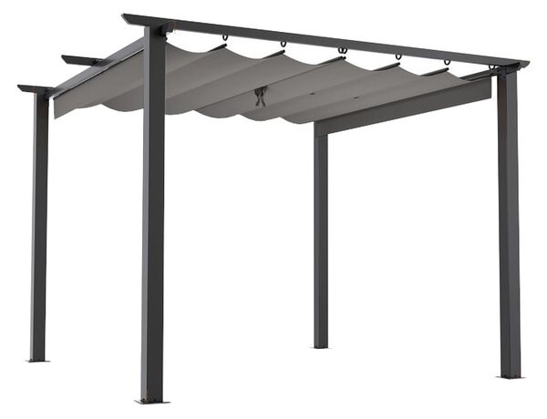 JAKS Záhradný altánok pergola 3 x 3 m Farebné varianty: šedá