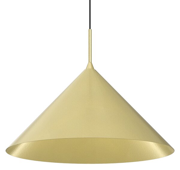Závesné svietidlo Capital, 1x zlaté kovové tienidlo, (fi 46cm), b