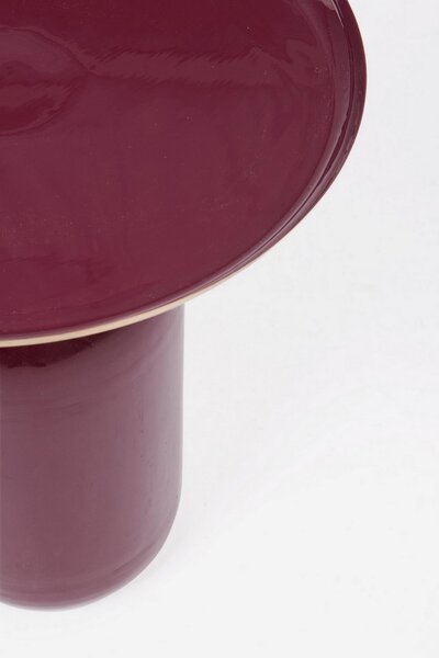 NALIMA BURGUNDY konferenčný stolík D40.5cm