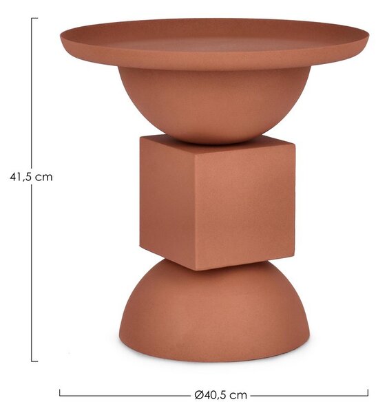 ALKA TERRACOTTA konferenčný stolík D40.5cm