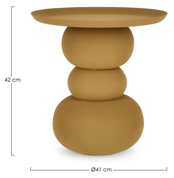 ALPA MUSTARD konferenčný stolík D41cm