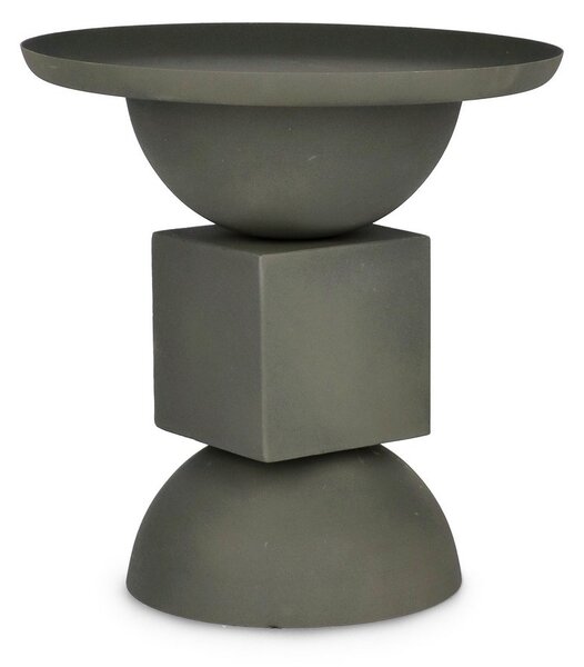 ALKA zelený konferenčný stolík D40.5cm
