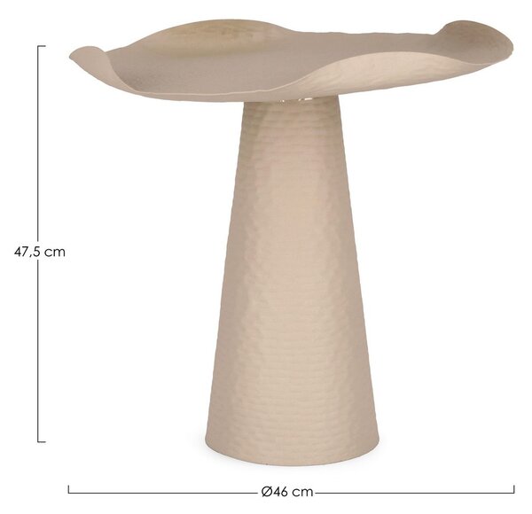 LALITA béžový konferenčný stolík D46cm