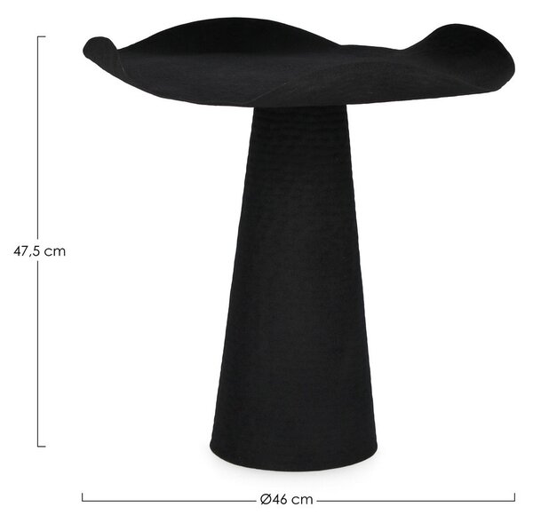 LALITA čierny konferenčný stolík D46cm