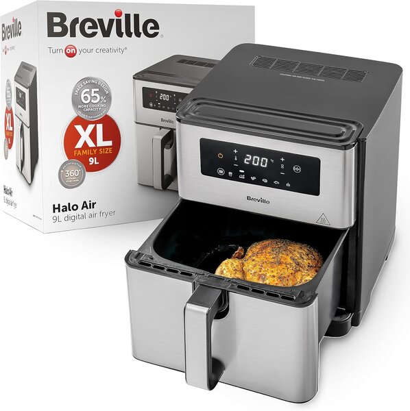 Teplovzdušná fritéza Breville HALO XL 9 L DIGITAL VDF131X