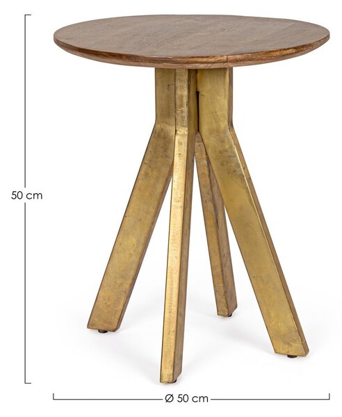 SHERMAN konferenčný stolík D50cm