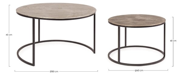 2SET AMIRA ROUND konferenčný stolík