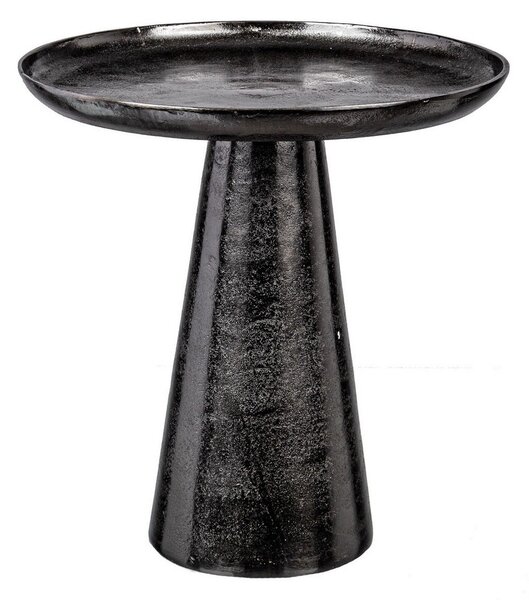 KULVIR čierny konferenčný stolík D35cm