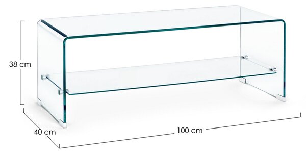 IRIDE RECT konferenčný stolík 100x40cm