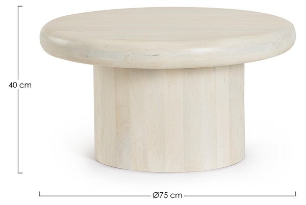 LOPEZ NAT konferenčný stolík D60cm