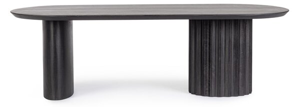 ORISSA čierny konferenčný stolík 130x65cm