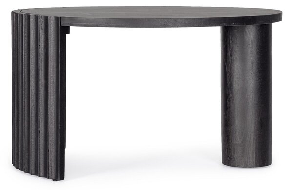 ORISSA čierny konferenčný stolík D80cm