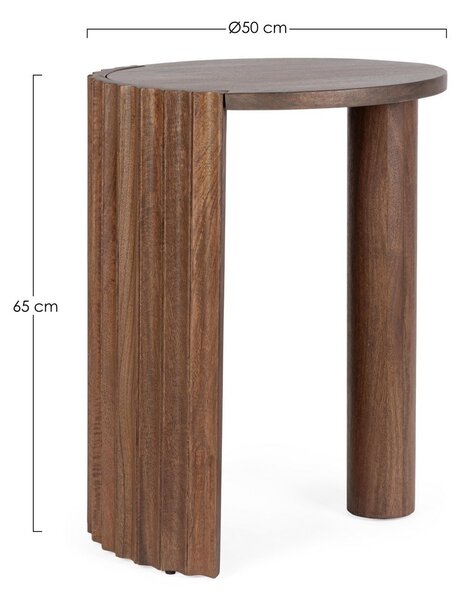 ORISSA NAT konferenčný stolík D50cm